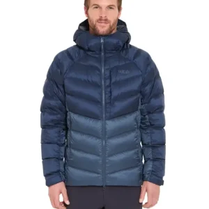 Cena promocyjna Kurtka puchowa męska Rab Glaceon Pro Down Jacket - Orion Blue