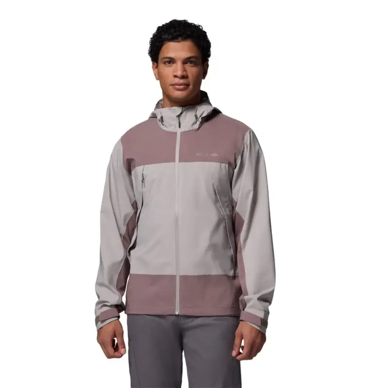 Kurtka membranowa męska Columbia Boulder Falls™ Jacket - Flint Grey Szybka dostawa