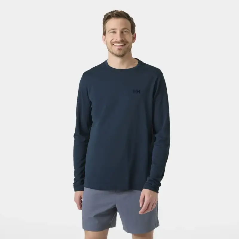 Dodaj do koszyka Bluza z filtrem UV męska Helly Hansen LIFA® Active Solen LS - Navy