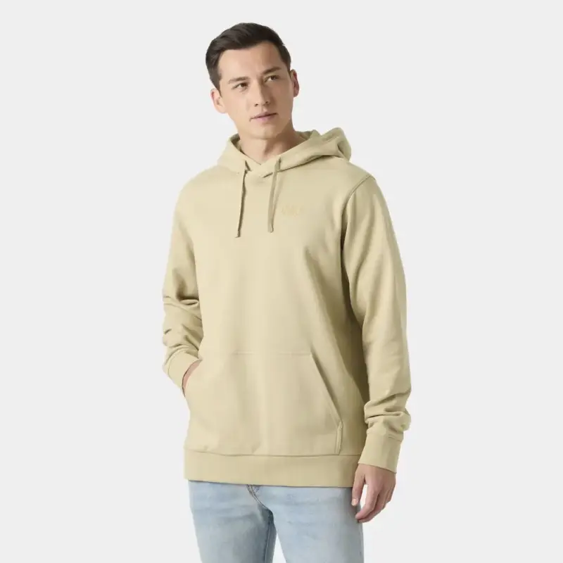 Szybka dostawa Bluza bawełniana męska Helly Hansen Core Graphic Hoodie - Khaki