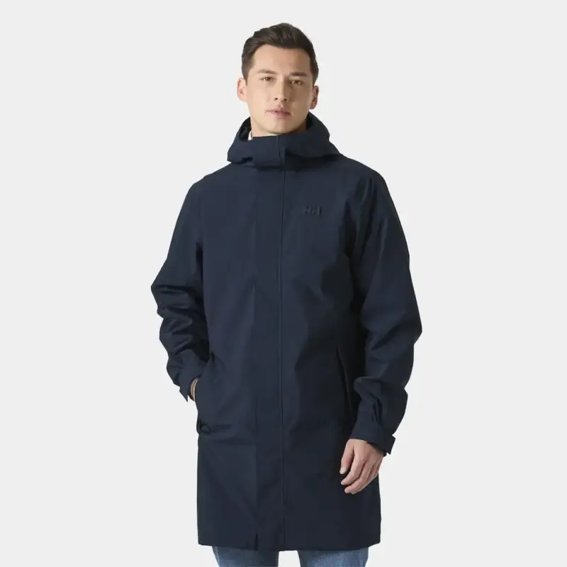 Płaszcz membranowy męski Helly Hansen Brussel Rain Coat - Navy Tylko dziś