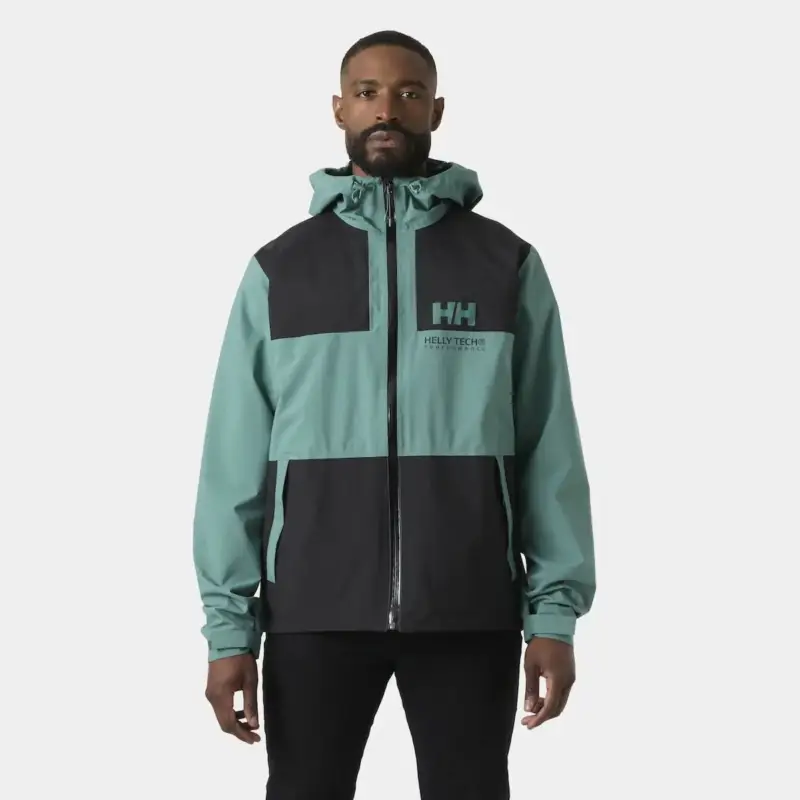 Kurtka membranowa męska Helly Hansen Ace Rain Jacket - Opal Green Sprawdź teraz