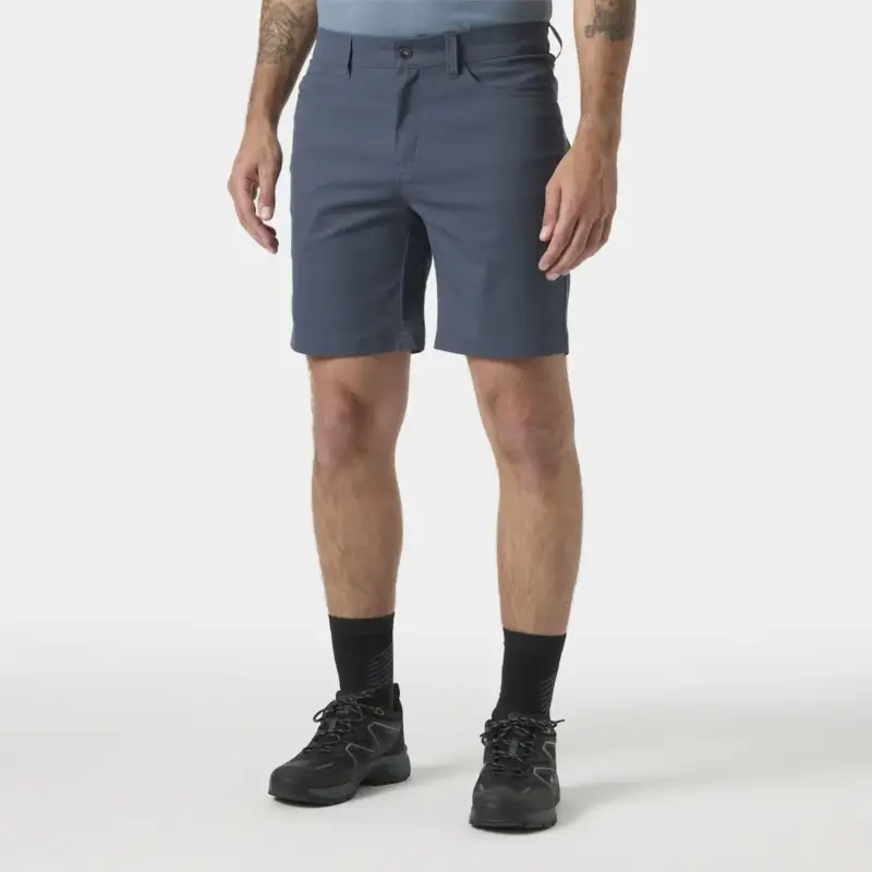 Spodenki szybkoschnące męskie Helly Hansen Holmen 5 Pocket Shorts - Alpine Frost Bezpieczne zakupy