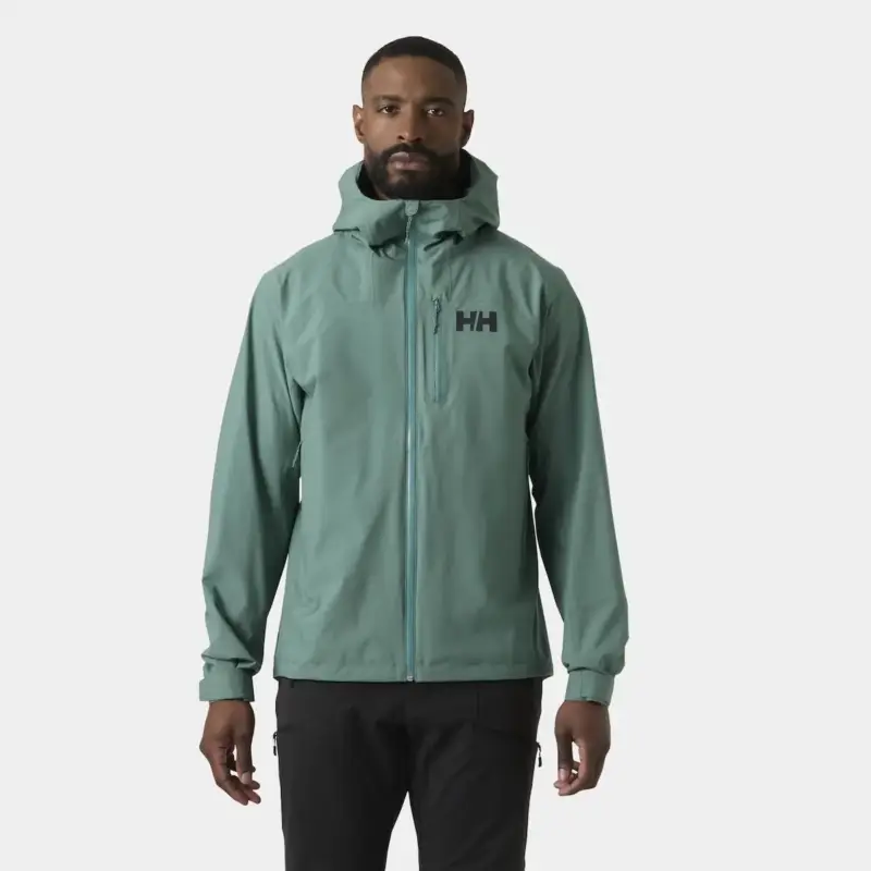Kurtka membranowa męska Helly Hansen Loke 2L Shell Jacket - Opal Green Szybka dostawa