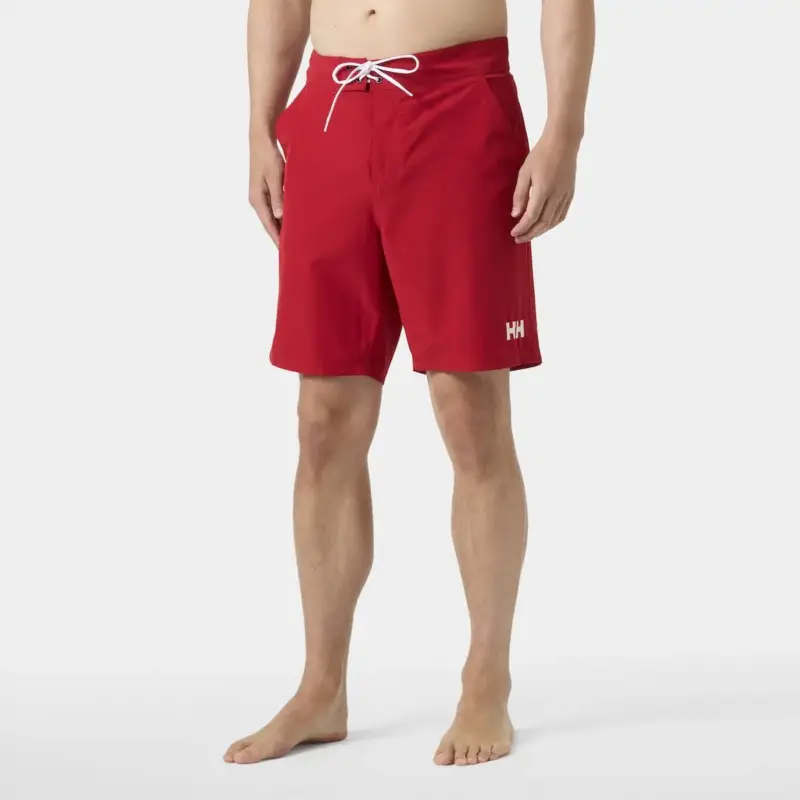 Spodenki kąpielowe męskie Helly Hansen Newport Board Shorts 8" - Red Cena promocyjna