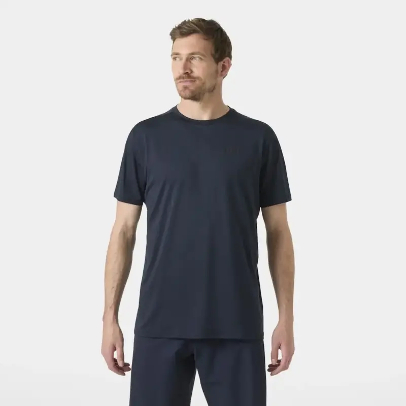Koszulka z filtrem UV męska Helly Hansen HP Ocean T-Shirt - Navy Do wyczerpania zapasów