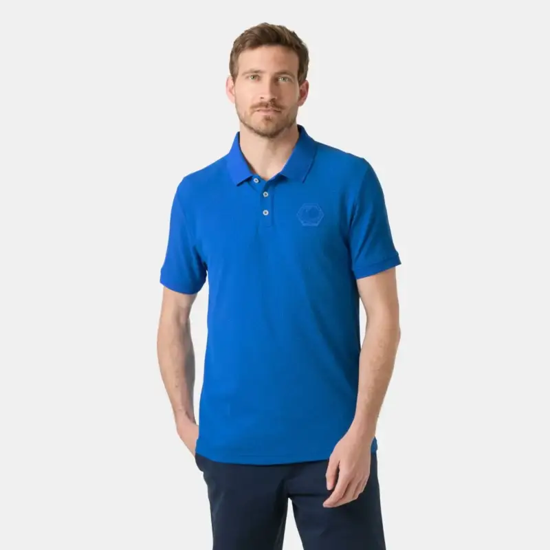 Koszulka Polo szybkoschnąca męska Helly Hansen HP Race Polo - Cobalt 2.0 Super okazja