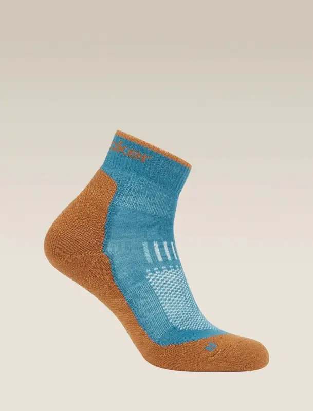 Bestseller Skarpety męskie Icebreaker Merino Hike+ Light Mini - Topaz/Trail