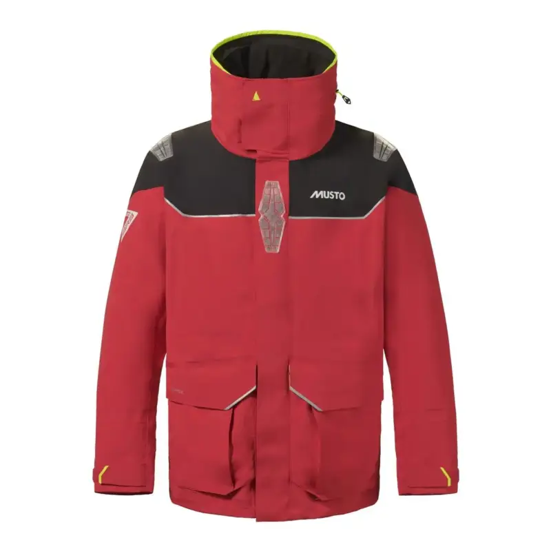 Sztormiak męski Musto Br3 Pertex Offshore Jacket - True Red Tylko dziś