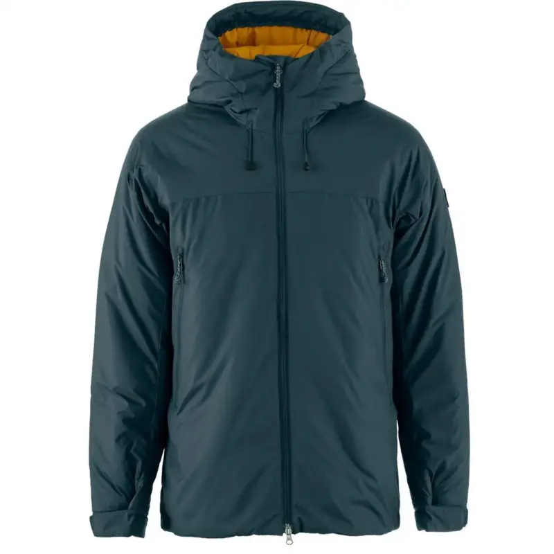 Kurtka ocieplana męska Fjallraven Bergtagen 130 Insulation - Mnt Blue/Mustard Zniżka