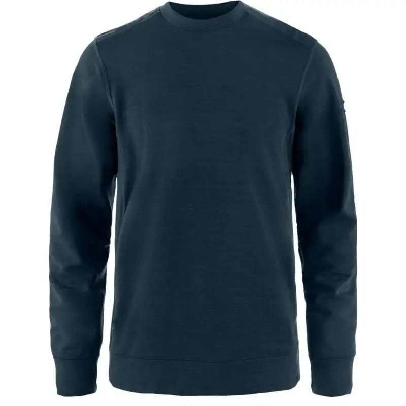 Bluza polarowa męska Fjallraven Keb Fleece Crew Neck - Dark Navy Wybór klientów