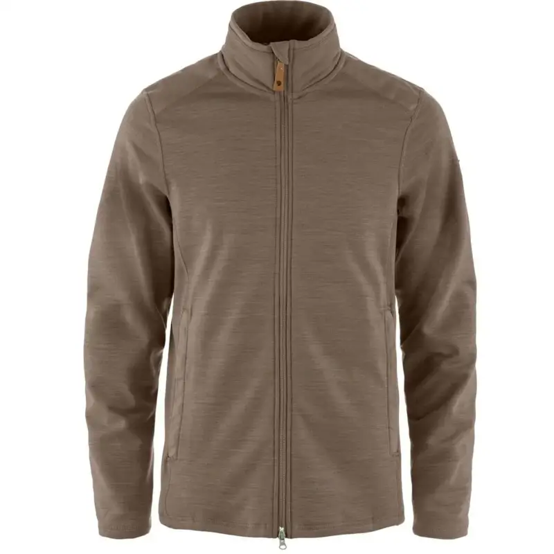 Polar męski Fjallraven Keb Fleece - Suede Brown Wybór klientów