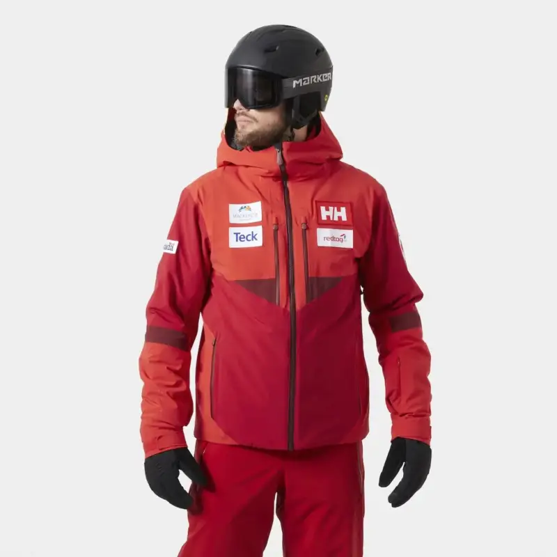 Kurtka narciarska męska Helly Hansen Kvitfjell Race - Aca Red Tylko dziś