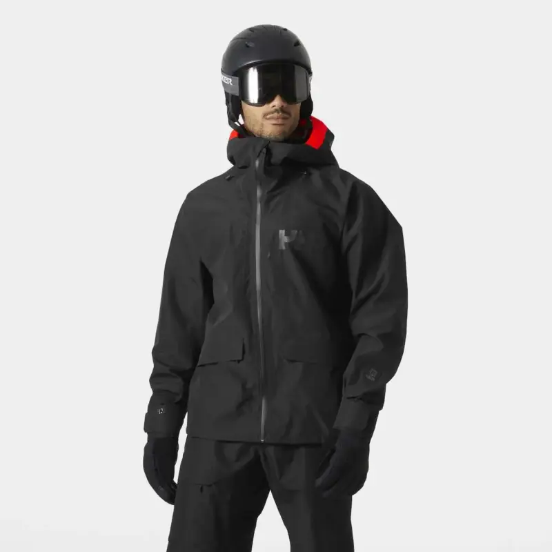 Darmowy zwrot Kurtka narciarska męska Helly Hansen Emiko Shell Jacket - Black
