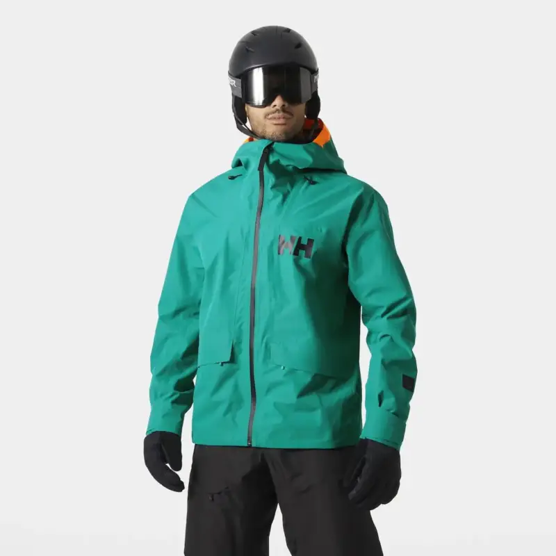 Ostatnie sztuki Kurtka narciarska męska Helly Hansen Emiko Shell Jacket - Signal Green