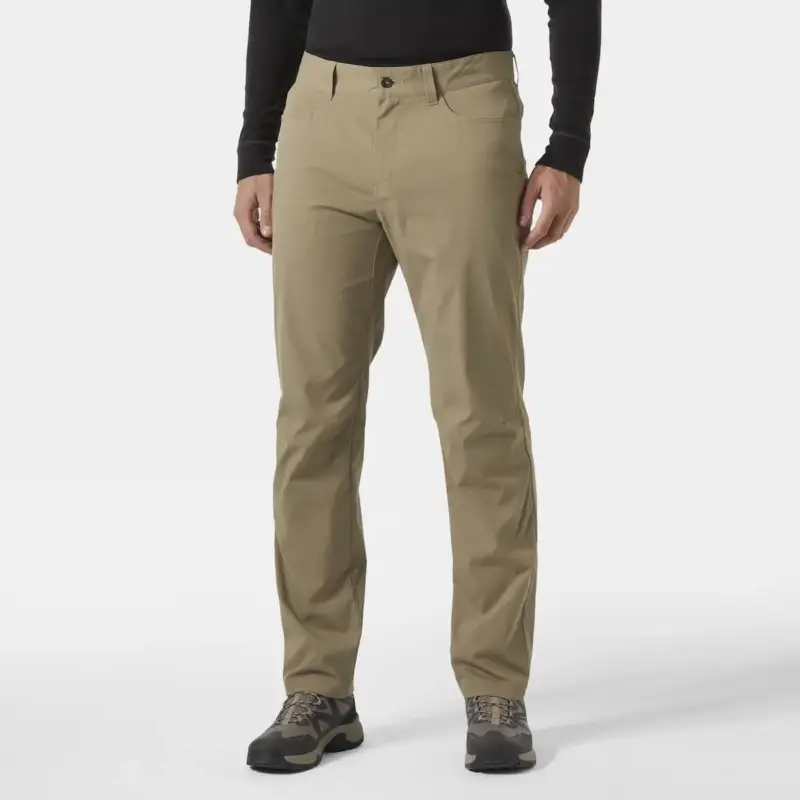Spodnie turystyczne męskie Helly Hansen Holmen 5 Pocket Pants - Pebble Taniej