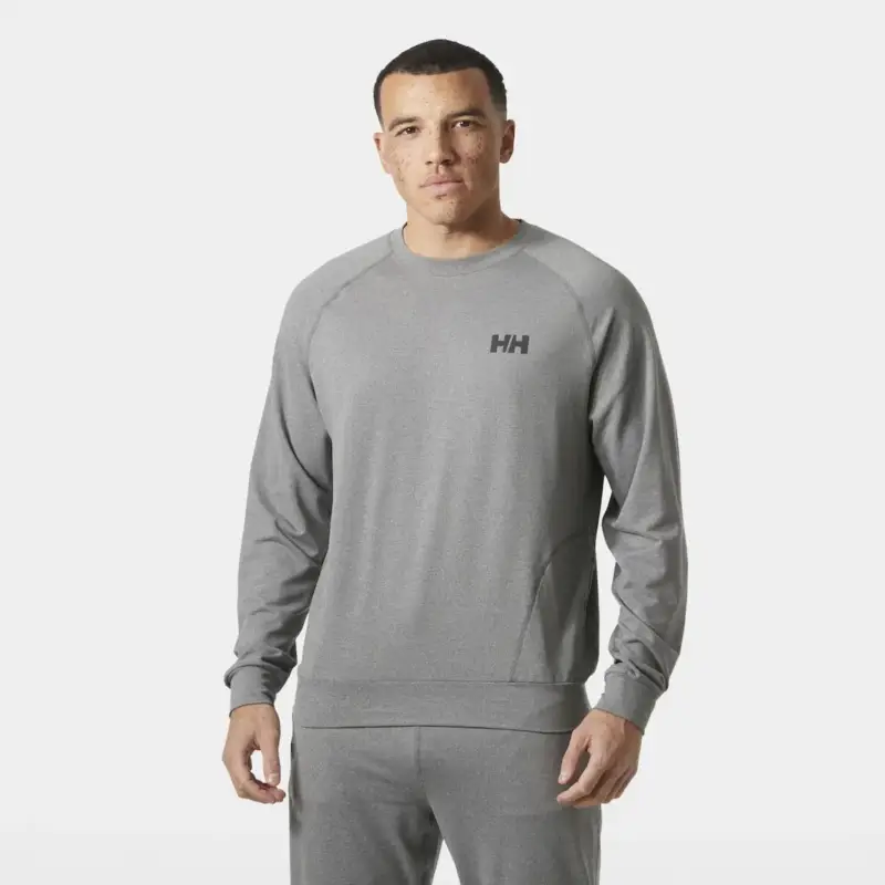 Hit cenowy Bluza szybkoschnąca męska Helly Hansen Tyri Knit Crew Neck - Ebony
