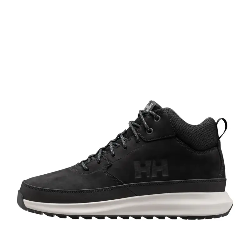 Buty skórzane męskie Helly Hansen Beckett Mid - Black Wyprzedaż