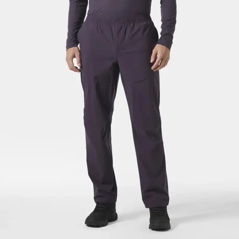 Niska cena Spodnie softshellowe męskie Helly Hansen Awe Relaxed Softshell Pants - Black Grape