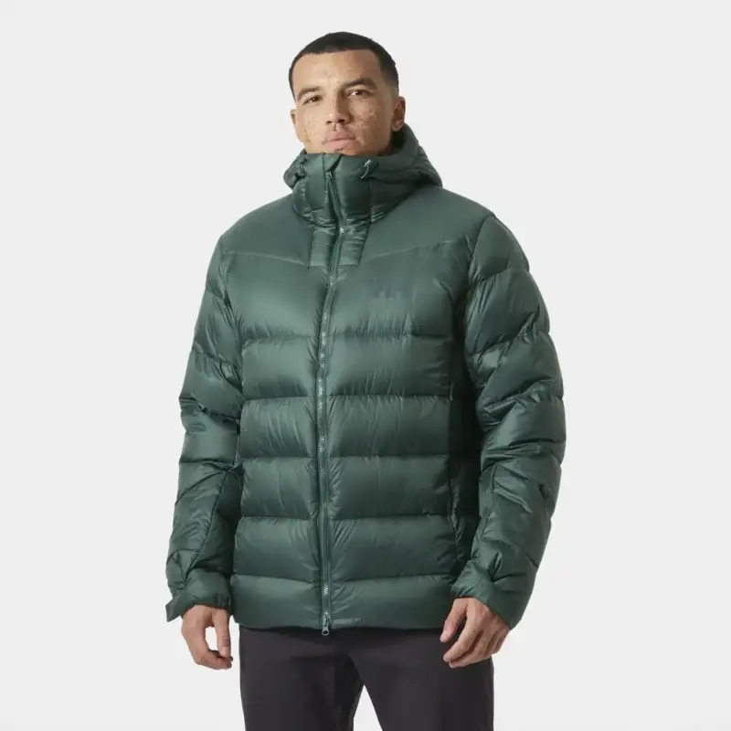 Kurtka puchowa męska Helly Hansen Glacier Down Jacket - Jungle Green Dostępne od ręki