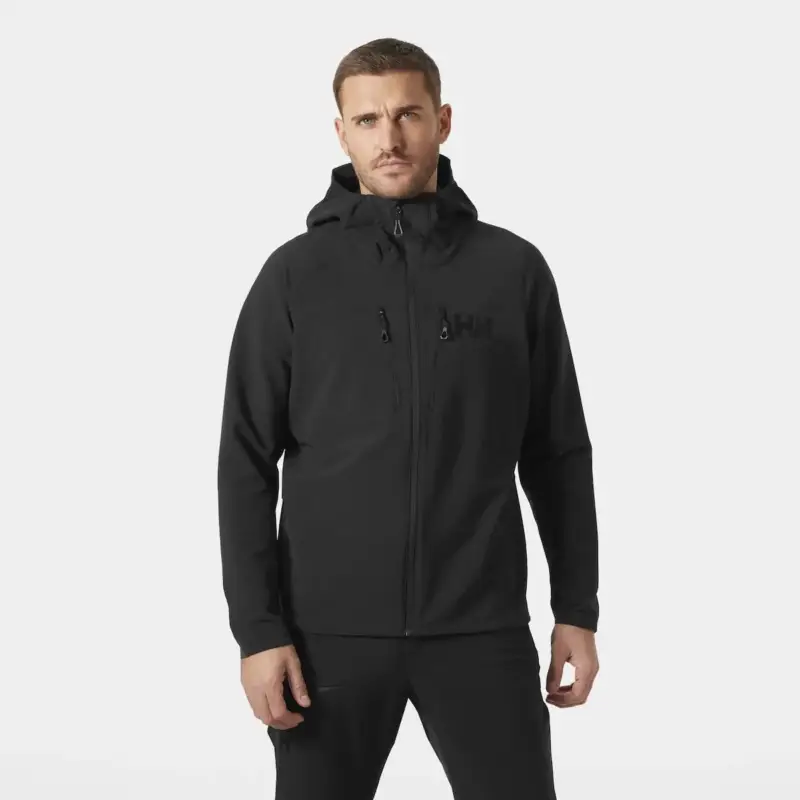 Kurtka softshellowa męska Helly Hansen Odin Pro Shield Jacket - Black Wyprzedaż