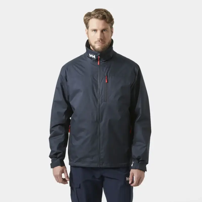 Kurtka żeglarska męska Helly Hansen Crew Hooded Pile Jacket - Navy Wysoka jakość