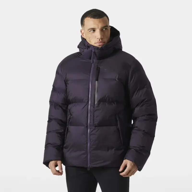 Kurtka ocieplana męska Helly Hansen Active Winter Parka - Black Grape Łatwy zwrot