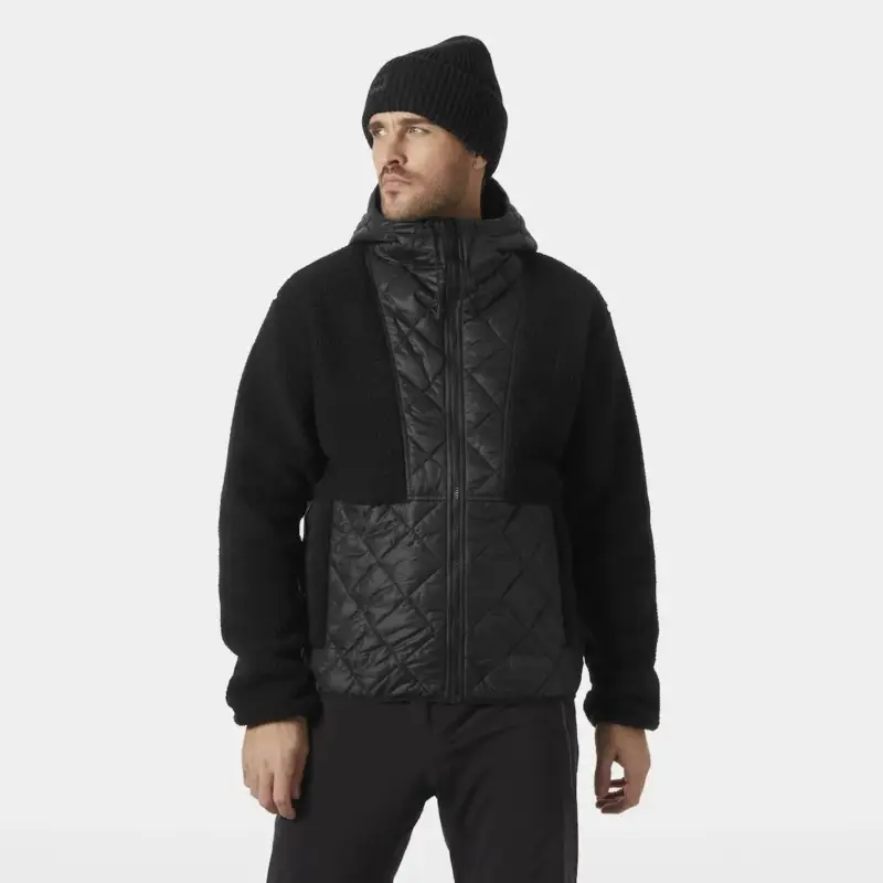 Kurtka ocieplana męska Helly Hansen Stowe Hooded Hybrid Jacket - Black Oferta
