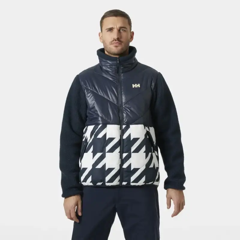 Nie przegap Kurtka ocieplana męska Helly Hansen Village Hybrid Jacket - Navy