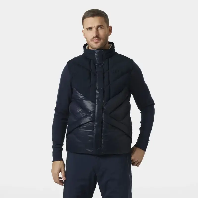 Kamizelka puchowa męska Helly Hansen Village Puffy Vest - Navy Tani