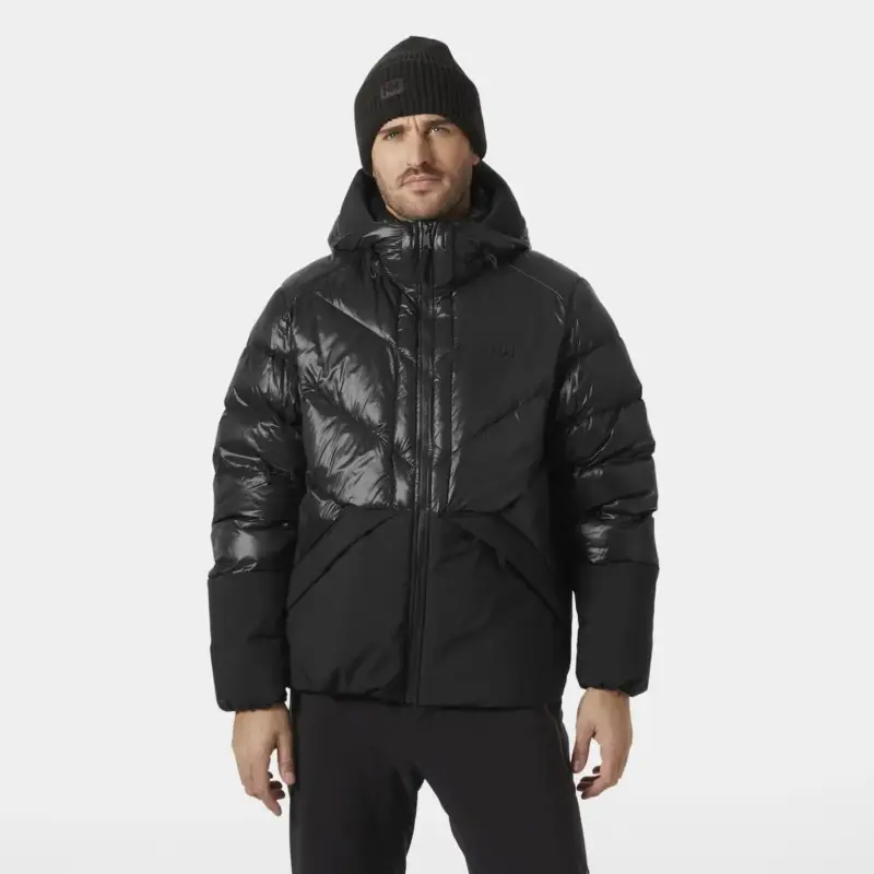 Łatwy zwrot Kurtka puchowa męska Helly Hansen Village Down Jacket - Black