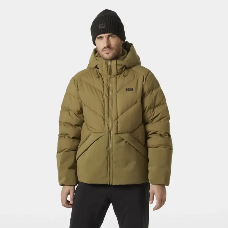 Cena promocyjna Kurtka puchowa męska Helly Hansen Village Down Jacket - Sepia