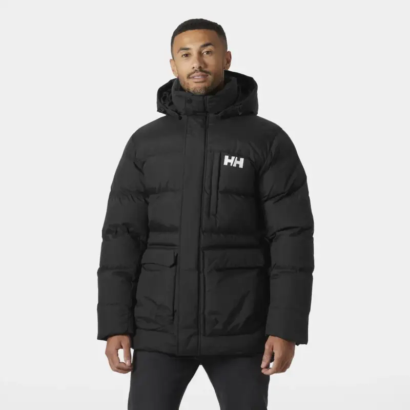 Kurtka ocieplana męska Helly Hansen Vardo Parka - Black Oferta limitowana