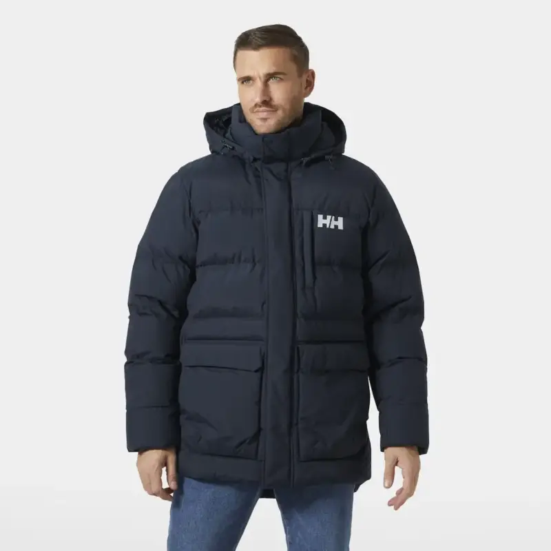 Kurtka ocieplana męska Helly Hansen Vardo Parka - Navy Super okazja