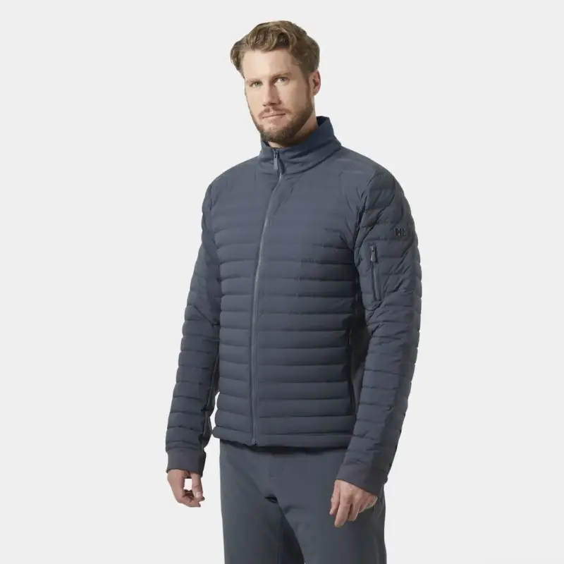 Ekspresowa dostawa Kurtka narciarska męska Helly Hansen Alpha Light Down Jacket - Alpine Frost
