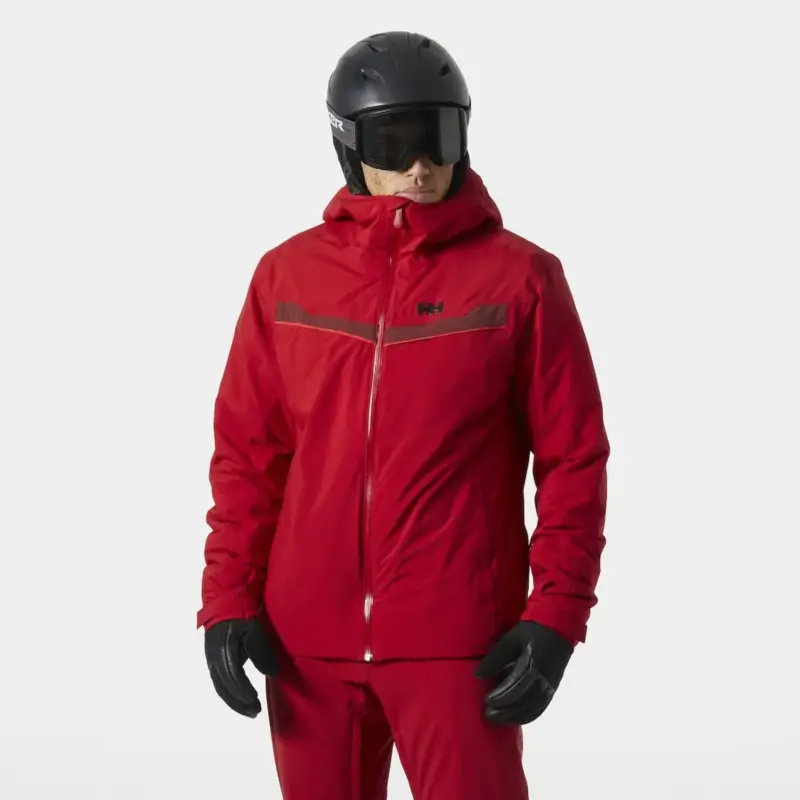 Bezpieczne zakupy Kurtka narciarska męska Helly Hansen Panorama 2.0 Insulated Jacket - Red