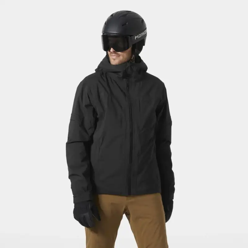 Kurtka narciarska męska Helly Hansen Courchevel Jacket - Black Bezpieczna płatność