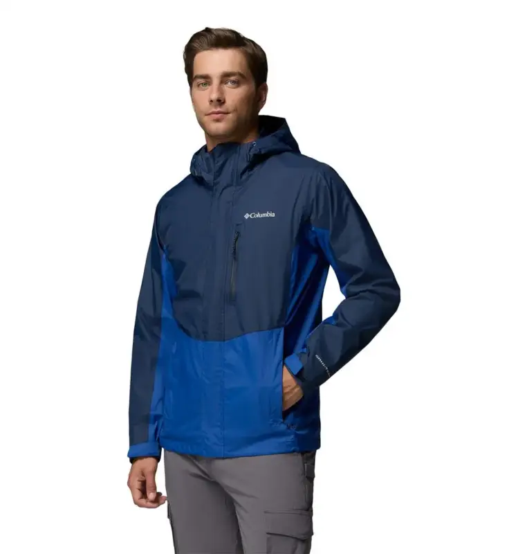 Zamów dziś Kurtka membranowa męska Columbia Pouring Adventure™ III Jacket - Collegiate Navy, Mountain Blue