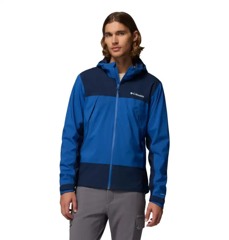 Kurtka membranowa męska Columbia Boulder Falls™ Jacket - Mountain Blue, Collegiate Navy Tylko dziś