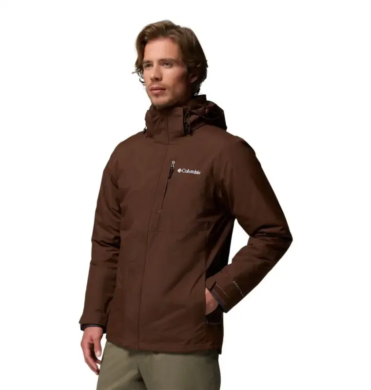 Darmowy zwrot Kurtka 3-w-1 męska Columbia Element Blocker™ III Interchange Jacket - Tobacco