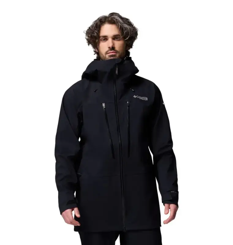 Kurtka narciarska męska Columbia Platinum Peak™ II 3L Shell - Black Okazja