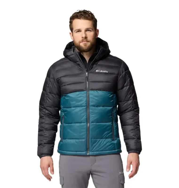 Ostatnia szansa Kurtka ocieplana męska Columbia Buck Butte™ II Insulated Hooded Jacket - Everblue, Shark