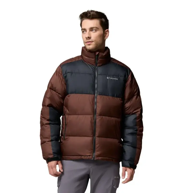 Premium Kurtka ocieplana męska Columbia Pike Lake™ II Jacket - Tobacco, Black