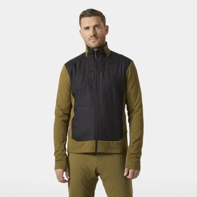 Bluza polarowa męska Helly Hansen Versalite Hybrid Fleece Jacket - Sepia Tylko do końca tygodnia