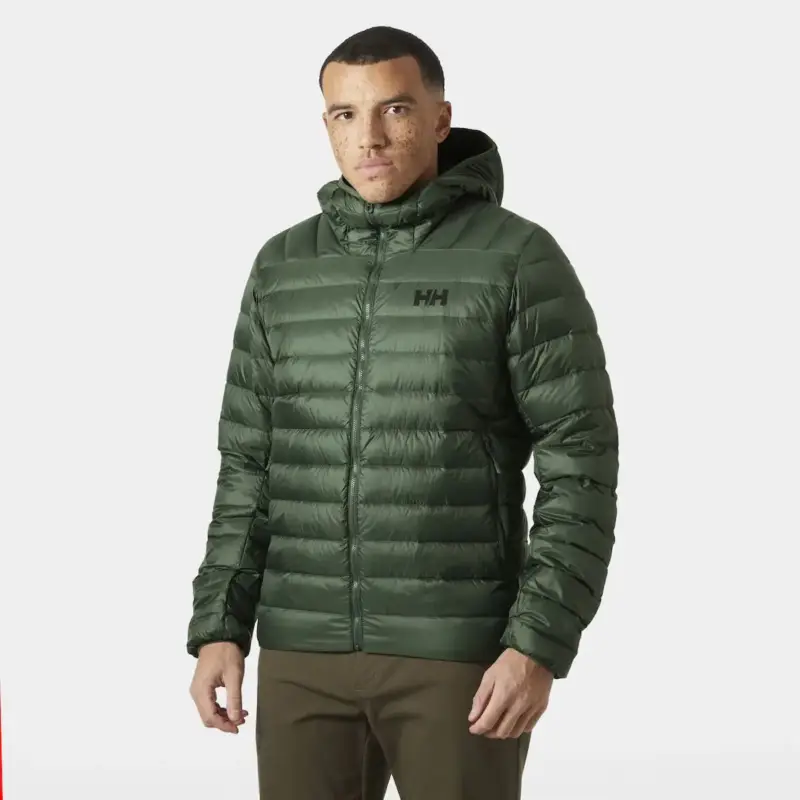 Kurtka puchowa męska Helly Hansen Verglas Hooded Down 2.0 - Jungle Green Ekspresowa dostawa