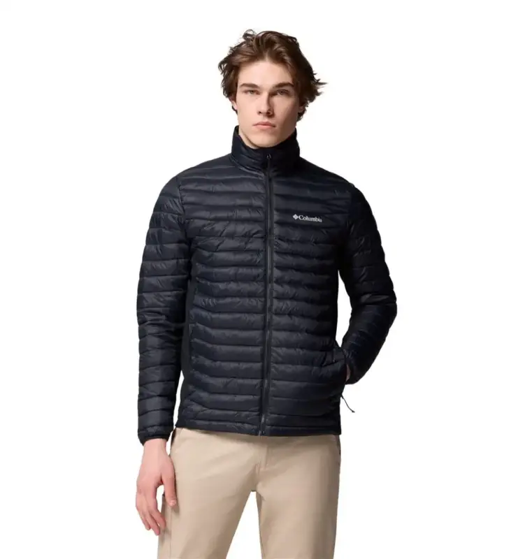Kurtka ocieplana męska Columbia Powder Pass™ Hybrid Jacket - Black Premium