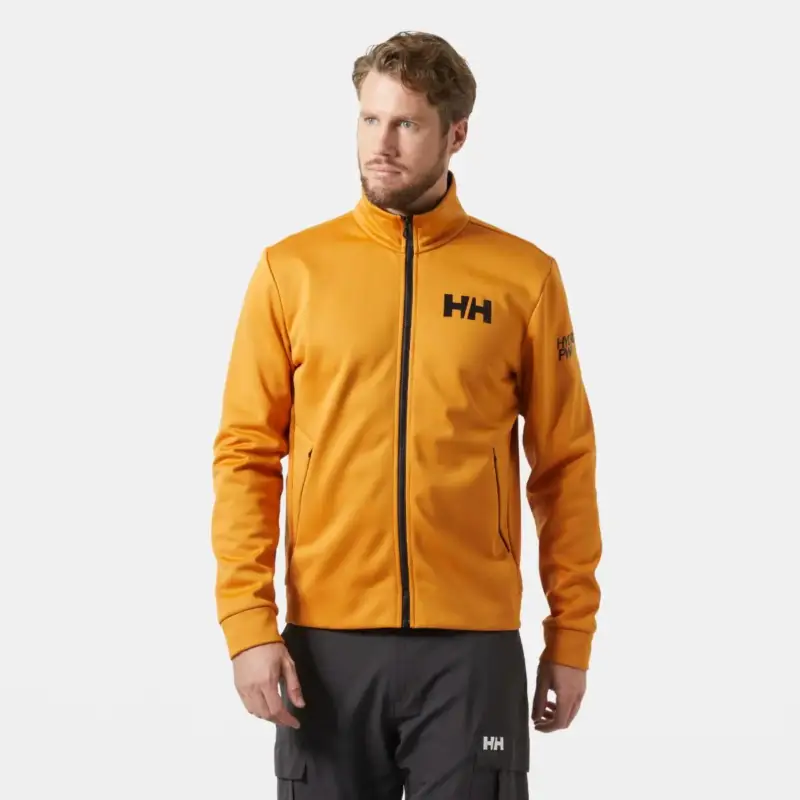 Darmowy zwrot Polar męski Helly Hansen HP Fleece Jacket 2.0 - Mustard
