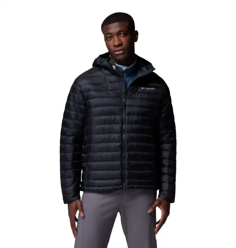 Kurtka puchowa męska Columbia Corelite™ Down Hooded Jacket - Black Tylko dziś