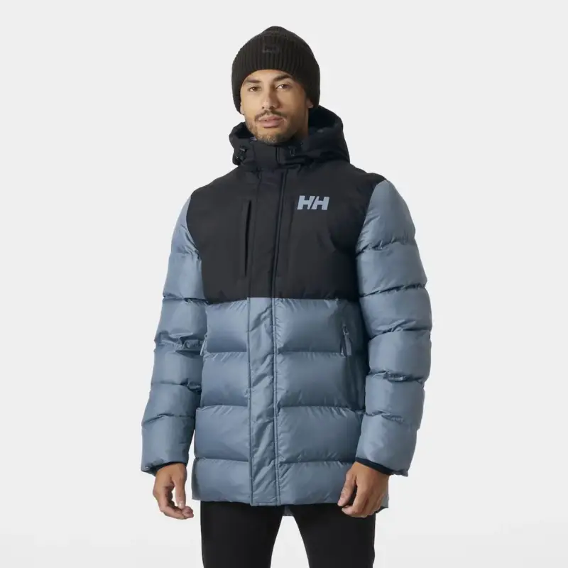 Kurtka ocieplana męska Helly Hansen Active Puffy Long Jacket - Washed Navy Taniej
