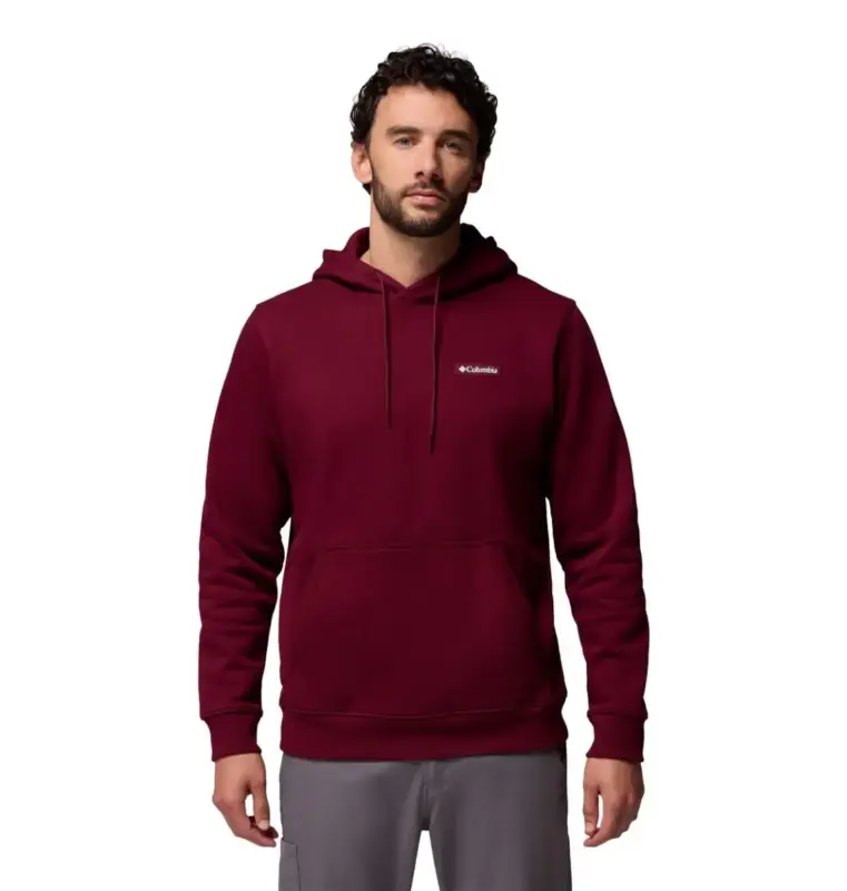 Tylko dziś Bluza bawełniana męska Meridian Creek™ Graphic Hoodie - Rich Wine Branded Blanket